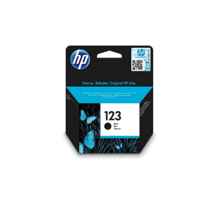 HP 123 Black Ink Catridge