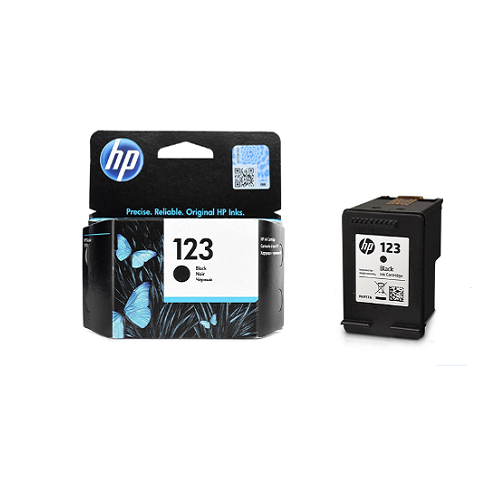 HP 123 Black Ink Catridge 02